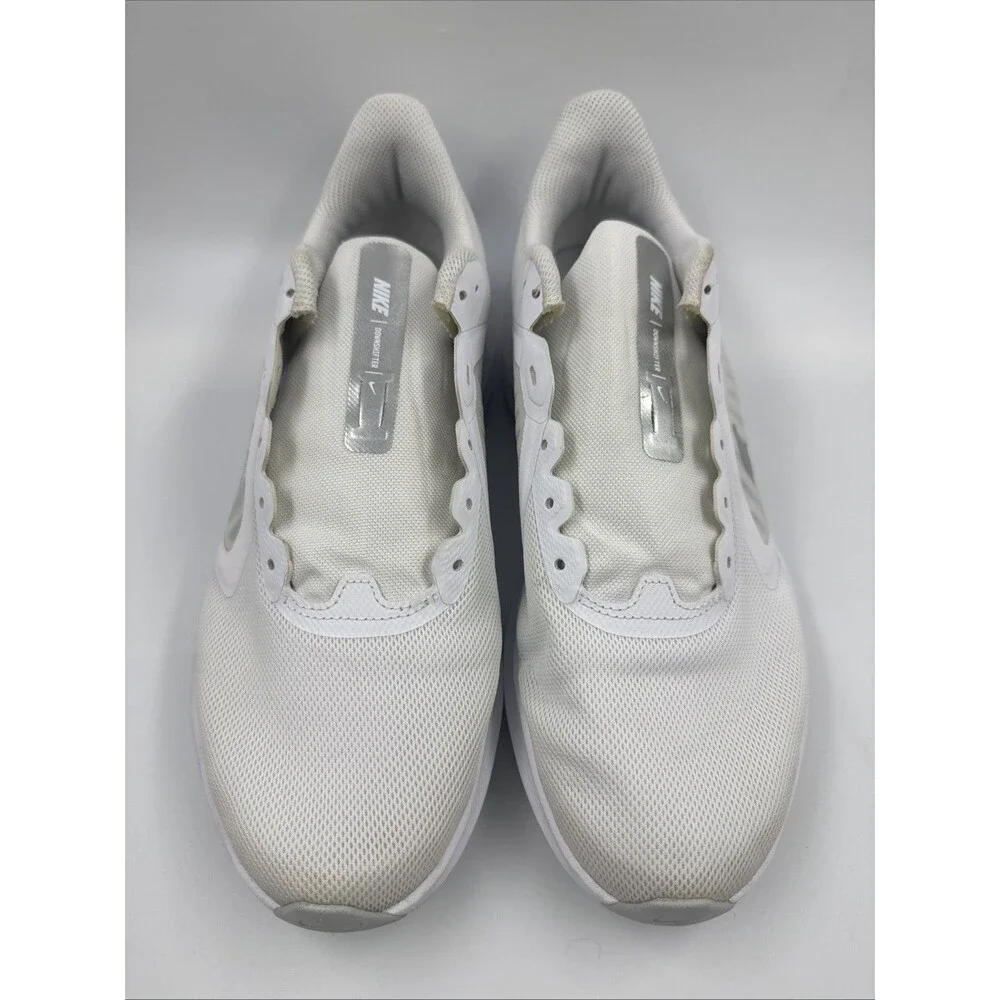 Nike Downshifter 10 Running Shoe Womens Size 11 White Gym Training Sneaker